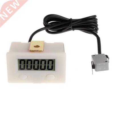 Digital 5 Digit LCD Punch Counter with Reset Pause Button Mi