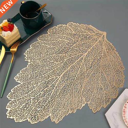 Table Mats Hollow Out Bauhinia Shaped Placemat Heat