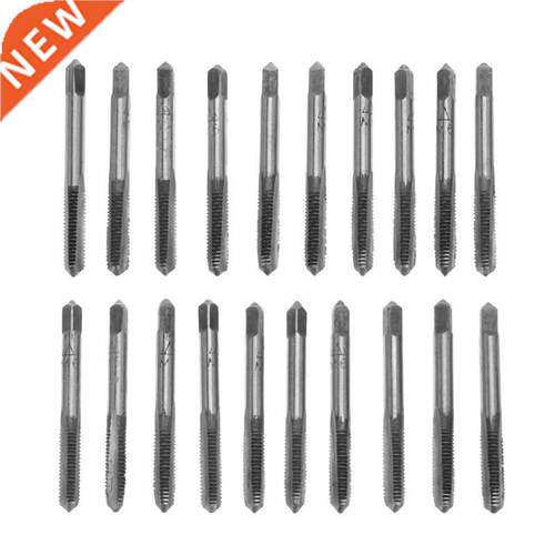 20pcs 60mm Speed Steel Metric Spiral Hand Plug Screw Tap HSS
