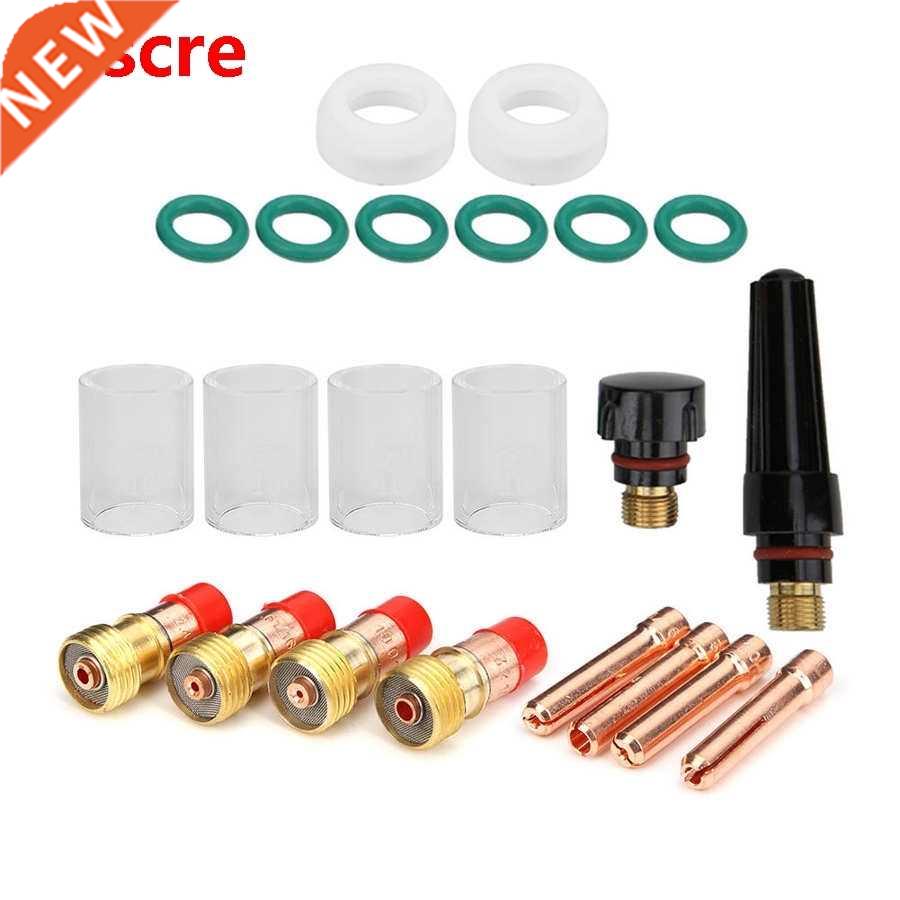 Tig welding accessories 23-piece Tig gas lens set various si