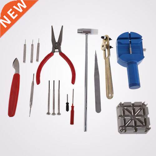 16Pcs Watch Spare Parts for Watch Repair Tool Kit Clock Open