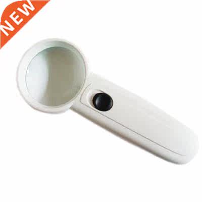 5x LED Switch Light up Hand held Magnifier Magntfying Glass
