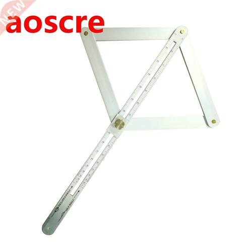 Protractor Wood Ruler Woodworking Model Craft Angle Square C