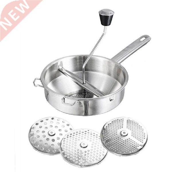 New Stainless Steel Rotary Food Mill Potato Masher