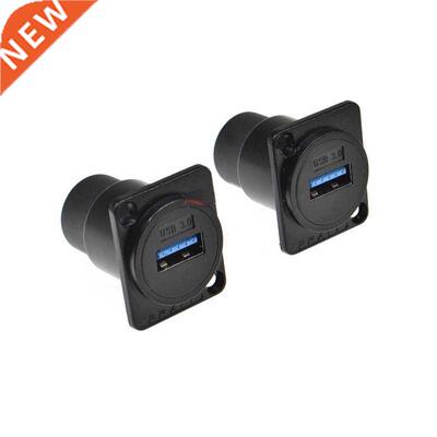 Type Metal Usb Female Socket Module Panel Mounting Hder Ad