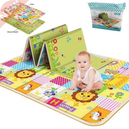 180x100 Foldable Baby Play Mat Educational Children's Carpet