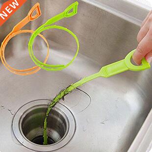 Plastic Sink Drain Dredge Pipeline Hook Hair Tool Kitchen C