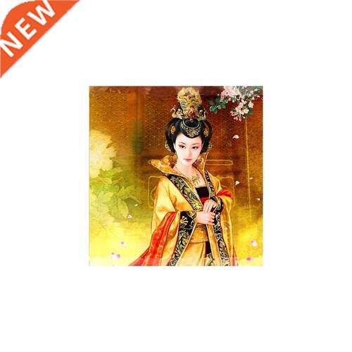 。 Diamond painting noble elegant character  cross stit