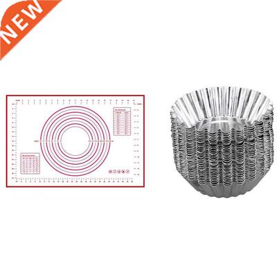 30 Pcs Lovely Egg Tart DIY Baking Moulder Oven Mould Heart