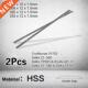 Replacement Blade Planer HSS 12mm set 2pcs