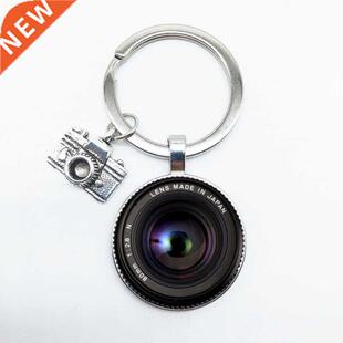 Popular Keychain Camera Pendant with SLR Lens Photographer S