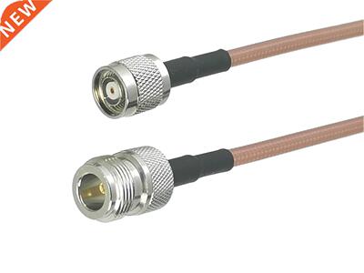 1Pcs RG142 N Female jack to RP-TNC Male jack Connector RF Co