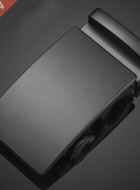 Men's Alloy Automatic Belt Buckle High quality Black metal b