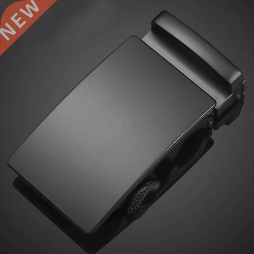 Men's Alloy Automatic Belt Buckle High quality Black metal b