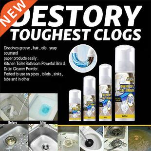 Sink And Drain Cleaner Foam Pipe Dredge Deodorant Quick