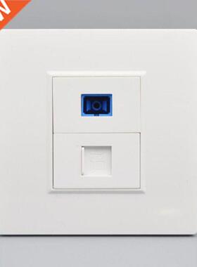 Wall Outlet Fber SC Optcal nterface RJ45 Network Jack