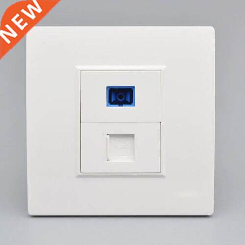 Wall Outlet Fber SC Optcal nterface RJ45 Network Jack