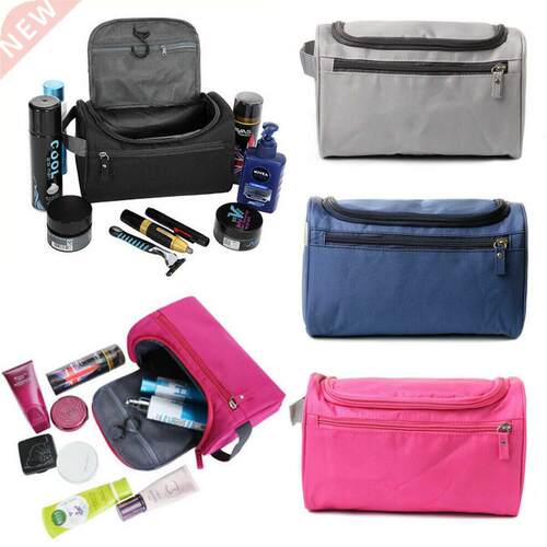 Womens Mens Waterproof Storage Bag Makeup Organizer Nylon