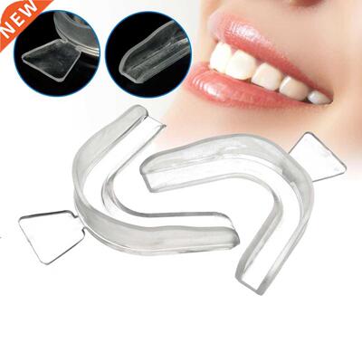2Pcs Mouth Guard Teeth Protector Night Guard Mouth Trays for