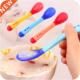 Easy Inf Newborn for Hold Training Eating Baby Fork Spoon