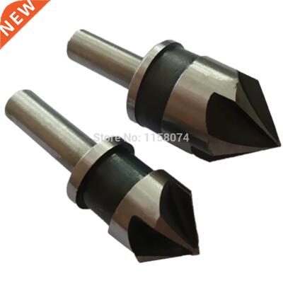 2pcs 5 Flute 82 Degree Countersink Drill Bit Set 1/2