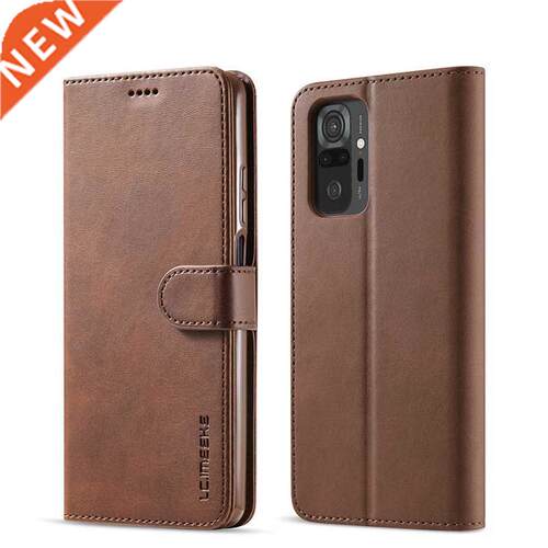 Phone Case For Redmi Note 10 Pro Case Leather Wallet Case On