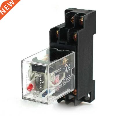AC 200V/240V Coil DPDT 8 Terminal General Purpose Relay Sock