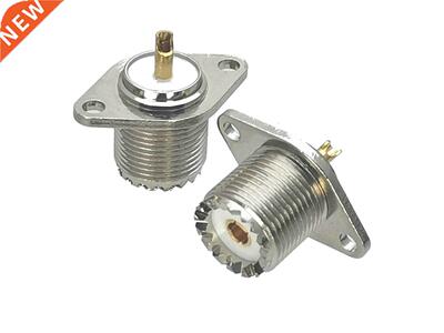 10Pcs SL16 UHF SO29 female 2 hole Female Jack with rhombic