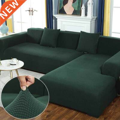 1/2//4 seat velvet elastic corner sofa ver for living room