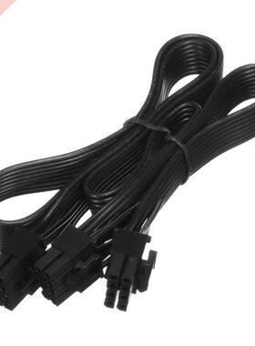 60cm 18AWG 8 Pin Male to Dual 8Pin(6+2) Male PCI-E Video Gra