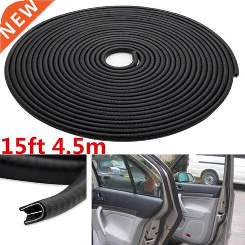 4.5m -Shape Car Door Window Trim Edge Moulding Rubber Weathe