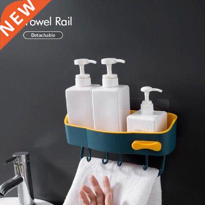 Bathroom Shelf Organizer Wall Waterproof Shampoo Rack With