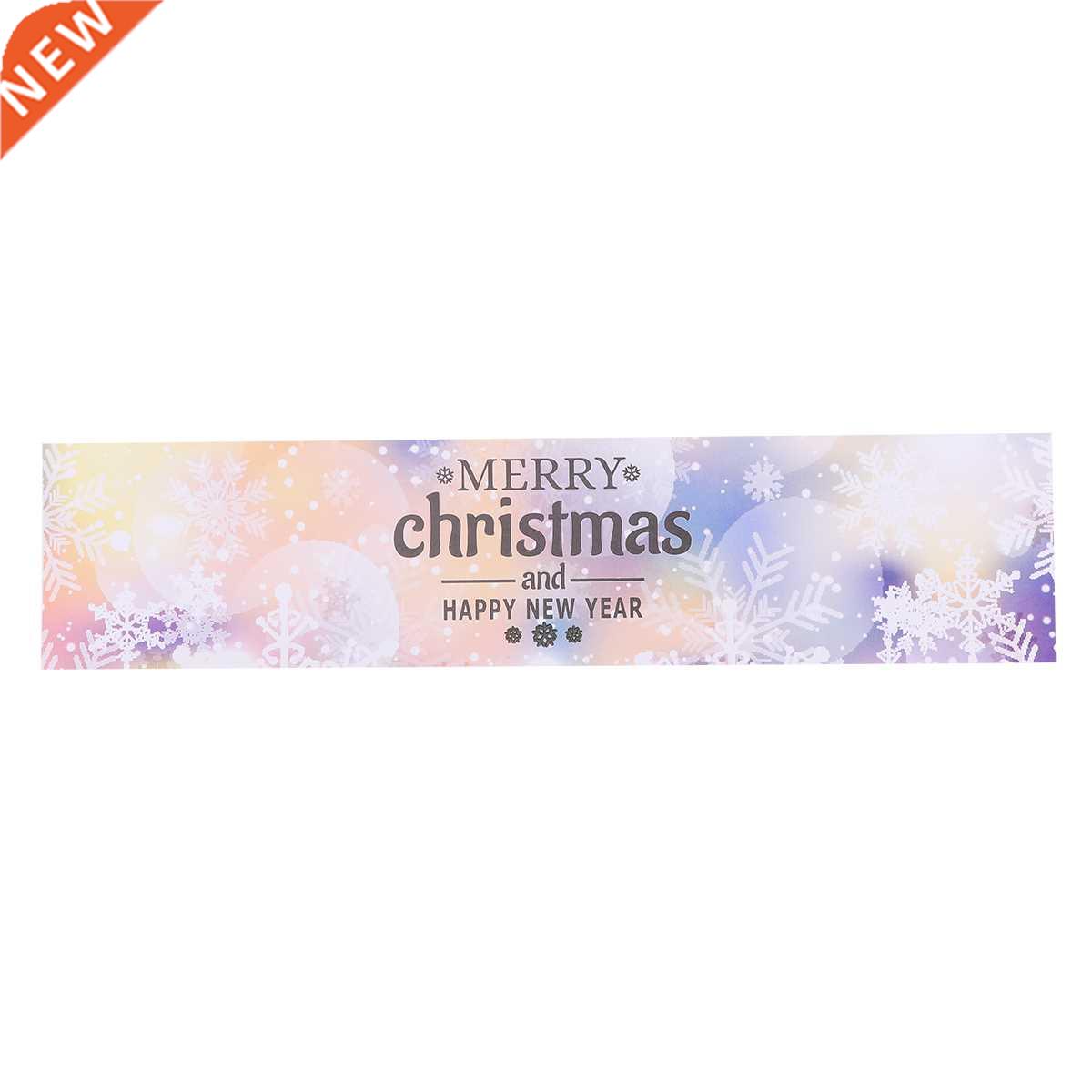 24pcs Christmas Party Drink Bottle Stickers Mineral Water