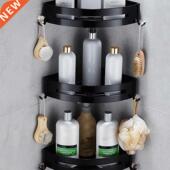 Corner Organizer Shelf Accessories Toilet Bathroom Aluminum