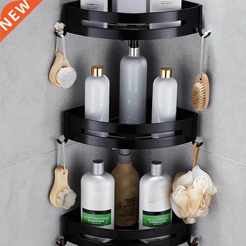 Aluminum Corner Shelf Bathroom Accessories Organizer Toilet