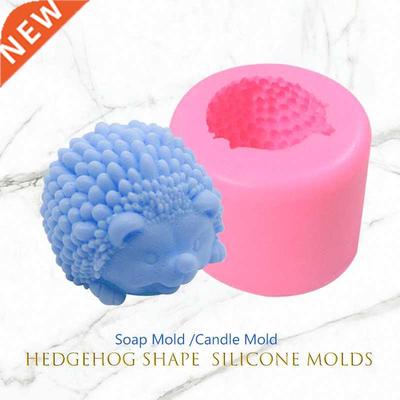 Homemade  Silicone Hedgehog Mold Cake Fondant Mold Cl