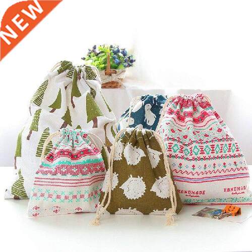 Clothes Shoes Storage Bag Cotton Linen Fabric Organizer