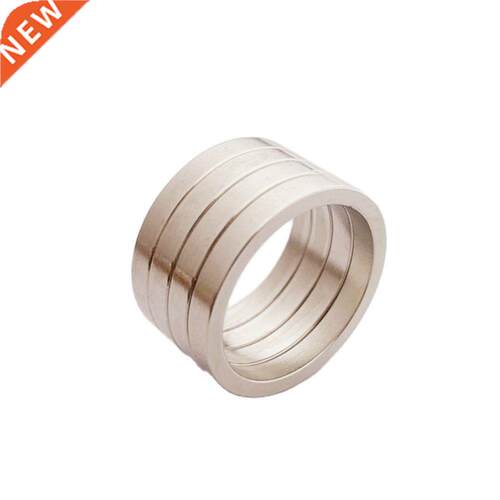 Neodymium Magnet 4PCS Ring Strong Magnet D26.4x.5mm With Ho