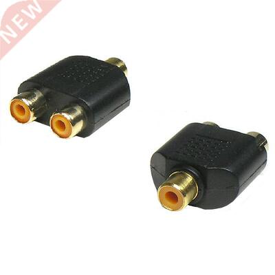 RCA Y-Splitters (1 Female Jack to 2 Female Plugs)Connector A