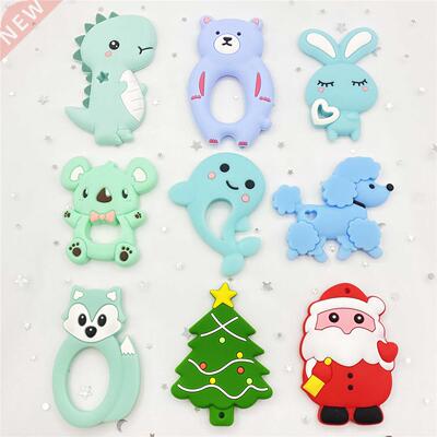 tch bear Hamster snail rabbit cat dinosaur Beads DIY hippo l