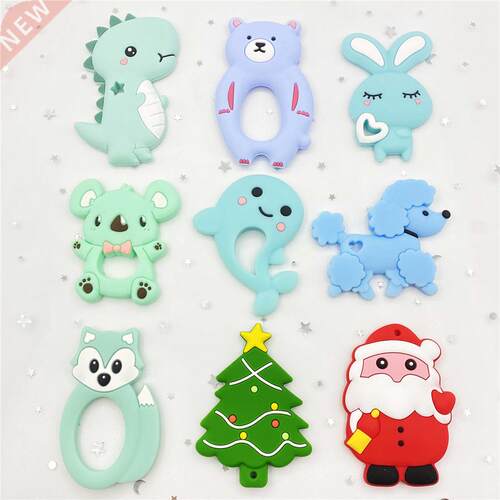 tch bear Hamster snail rabbit cat dinosaur Beads DIY hippo l