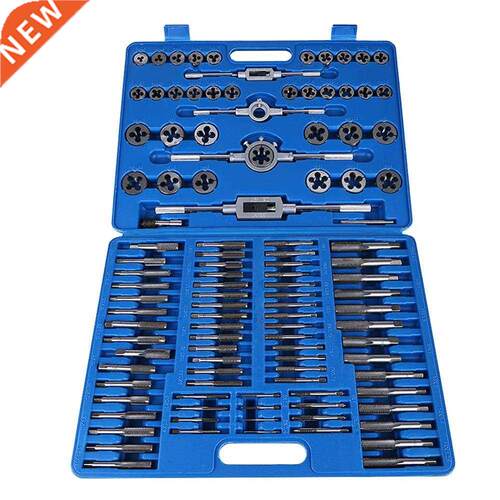 110PCS/Lot M2 M18 Screw Nut Thread Tap Die Tool Set with W