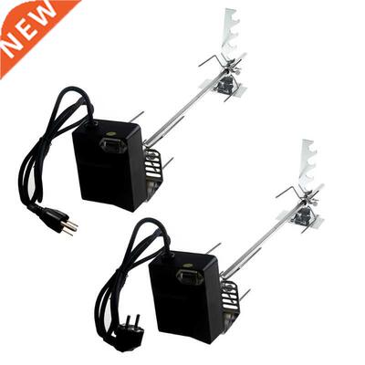 Universal Automatic Grill Rotisserie Kit with 4W Electric