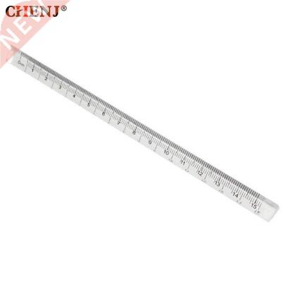 15cm Transparent Straight Ruler Students Stationery Simple T