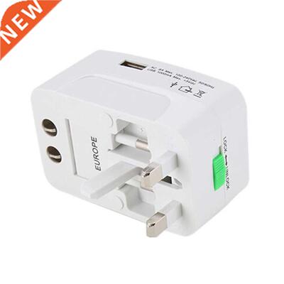 USB Mult-functon Converson Socket World Travel Plug Adapt