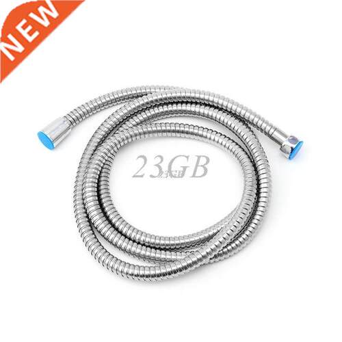 Shower Hose 2m flexible Stainless Steel Chrome Shower Head