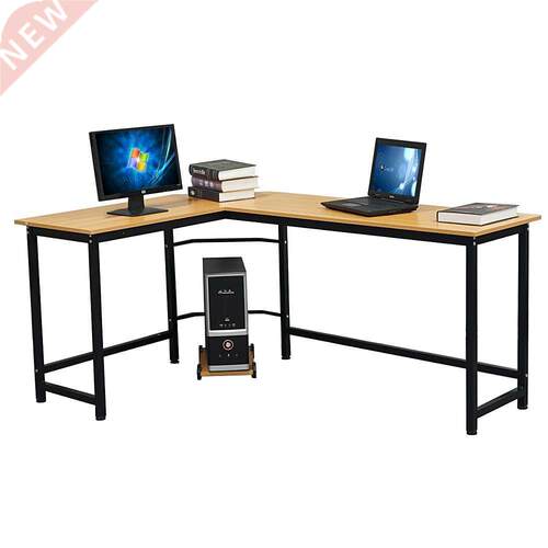 Two Colors L-ShapedL-Shaped Desktop Computer Desk Computer