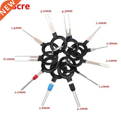 Needle Ejector Tool, Wire Harness Ejector, 11 PCS Terminal E