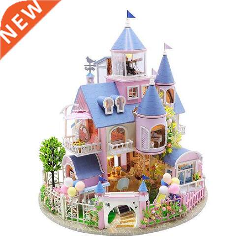 Christmas DIY Doll House Dolls Accessories Toy With