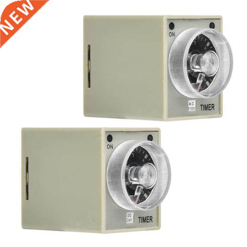 AH3-3 DC24V/AC110V Electronic Release Delay Time Relay 8 Pin